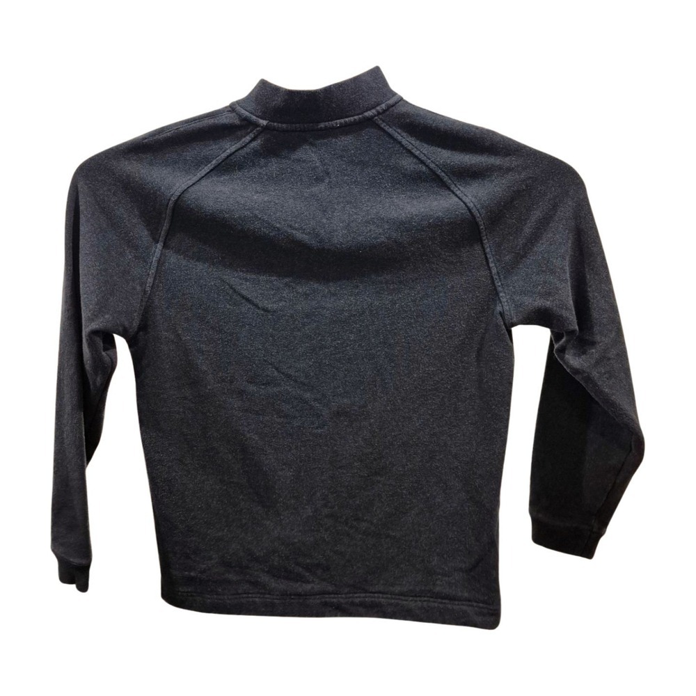 Public Rec Weekend Half Zip Pullover Dark Gray Pima Cotton Blend Men's S - Picture 3 of 5